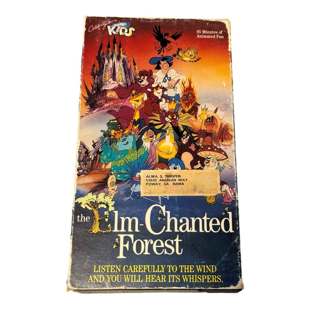 The Elm-Chanted‎ Forest (VHS, 1997) Disney Channel Favorite